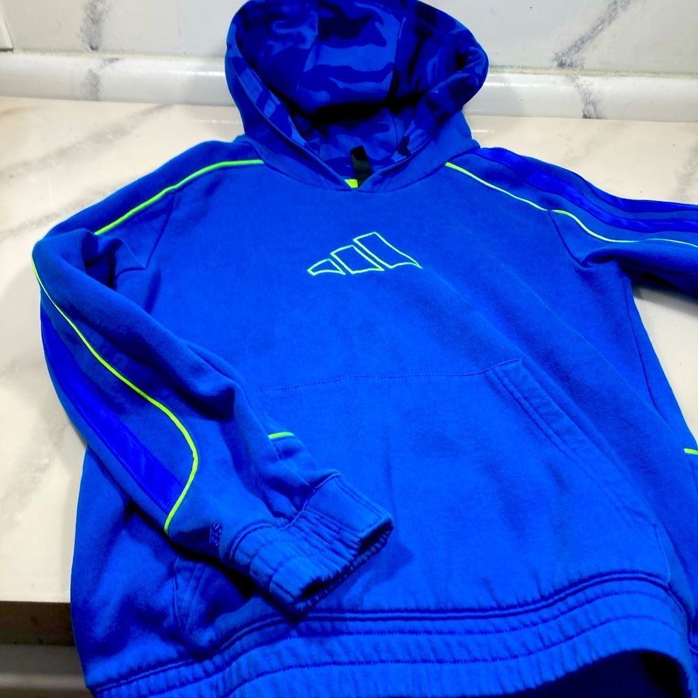 Adidas hooded shirt
